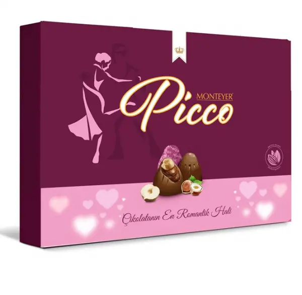 Monteyer Picco Bütün Fındıklı Kremalı Sütlü Çikolata 200 gr M.06530