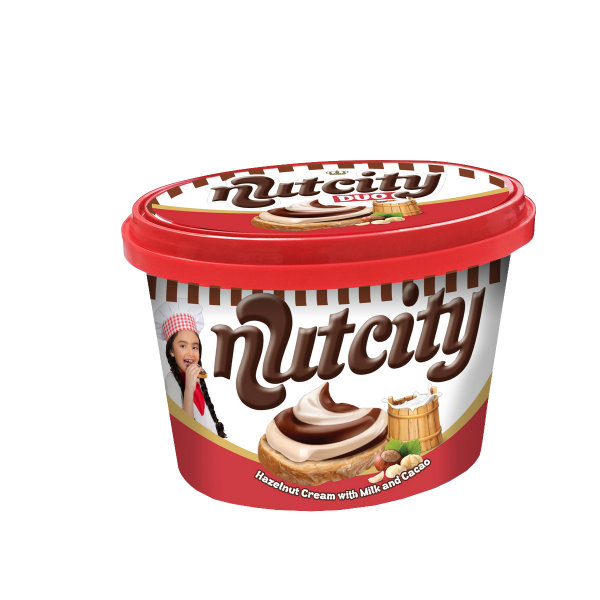 Nutcity Duo Kakaolu ve Sütlü Fındık Kreması 500gr