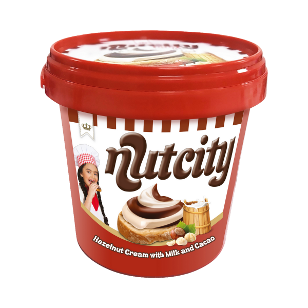 Nutcity Duo Kakaolu ve Sütlü Fındık Kreması 400gr