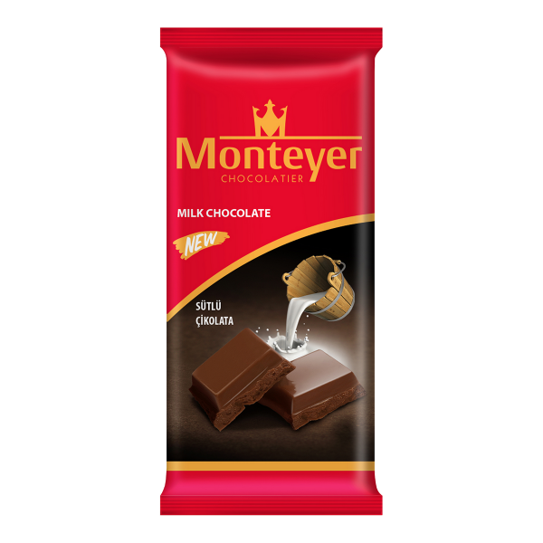 Monteyer  Sütlü Tablet Çikolata 80gr*12