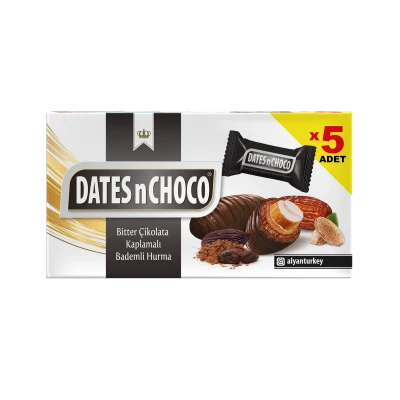 Dates N Choco Bitter Çikolata Kaplı Hurma 60GR