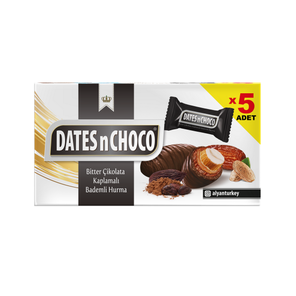 Dates N Choco Bitter Çikolata Kaplı Hurma 60GR