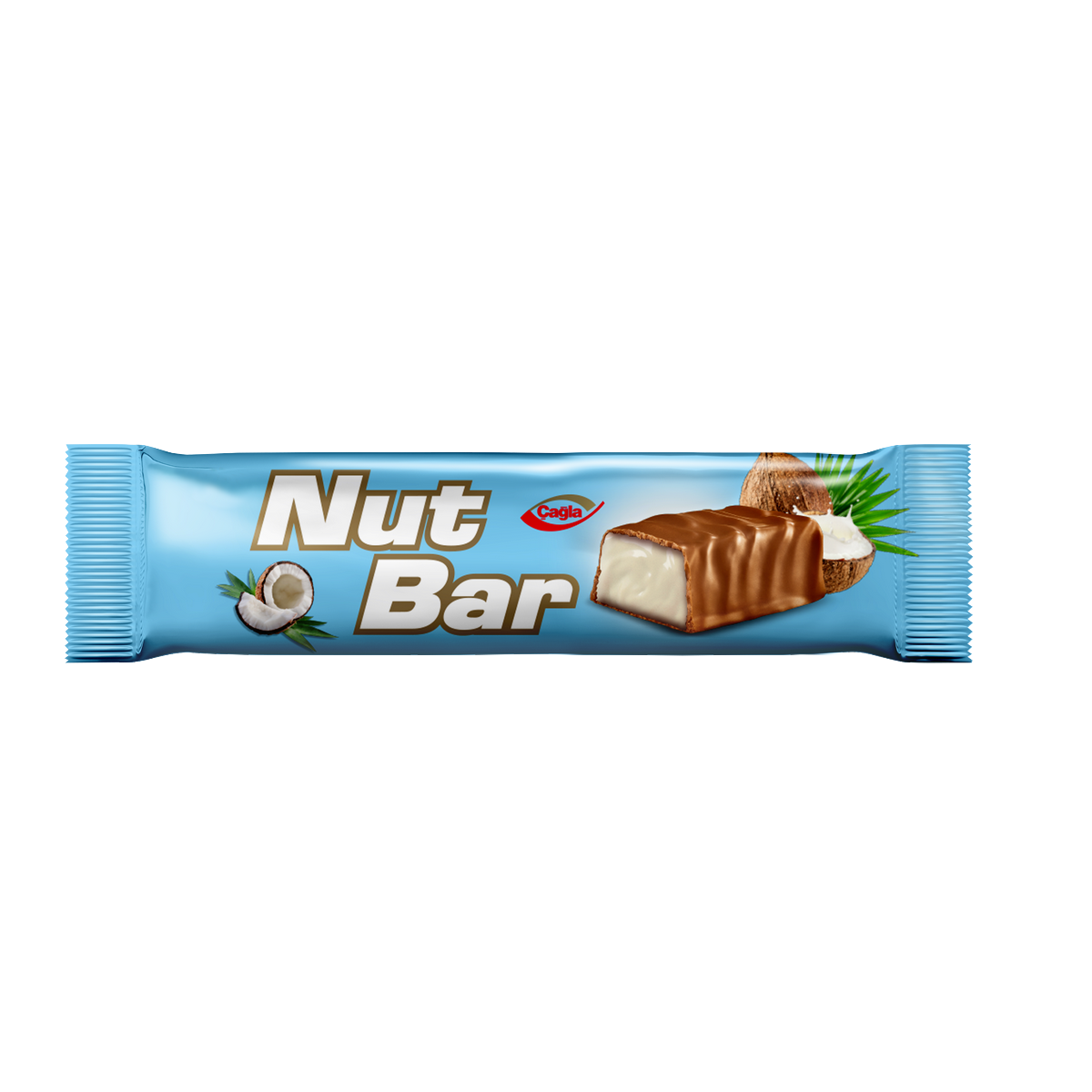 Nutbar Hindistan Cevizi Aromalı Krema Dolgulu Sütlü Kokolin 25gr*24 Adet * M.40810