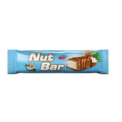 Nutbar  Hindistan Cevizi  Aromalı Krema Dolgulu Sütlü Kokolin 25gr*24 Adet * M.40810