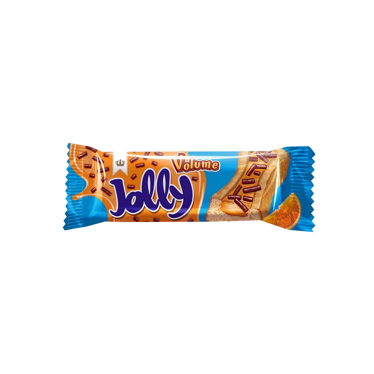 Volume Jolly Portakal Soslu ve Drajeli Kek 25g*24 Adet