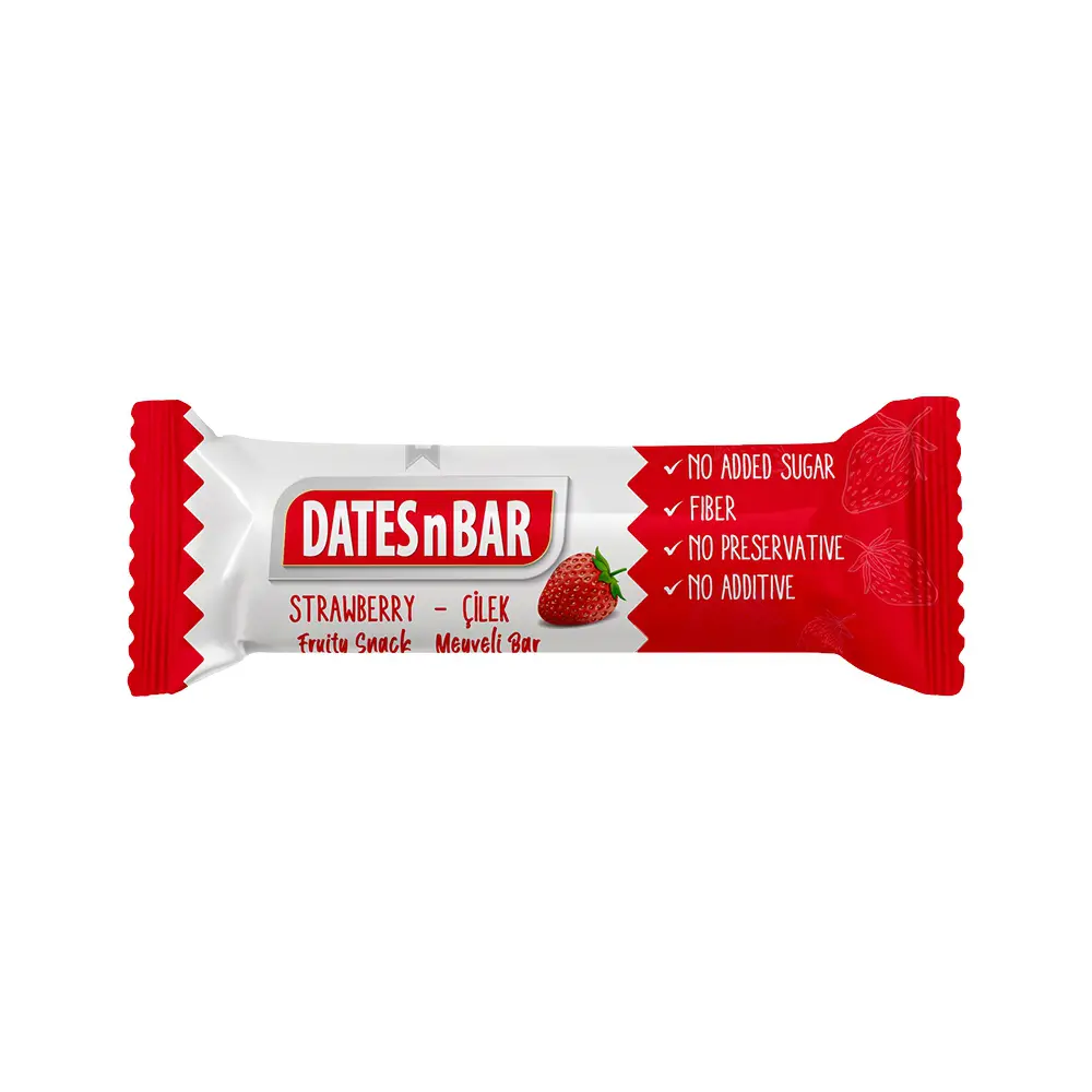 Dates N Bar Çilekli Hurmalı Bar 40*12 Adet