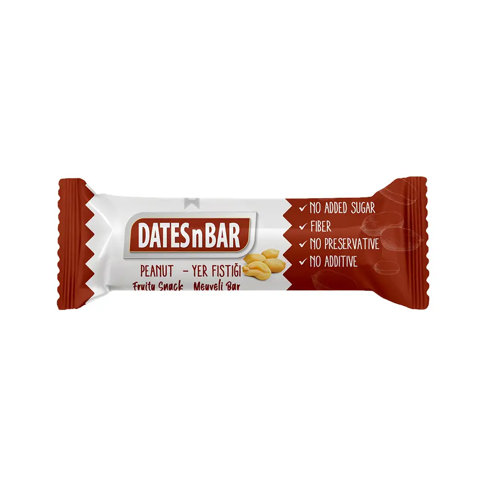 Dates N Bar Yerfıstık Parçalı Hurmalı Bar 40*12 Adet - M.50330