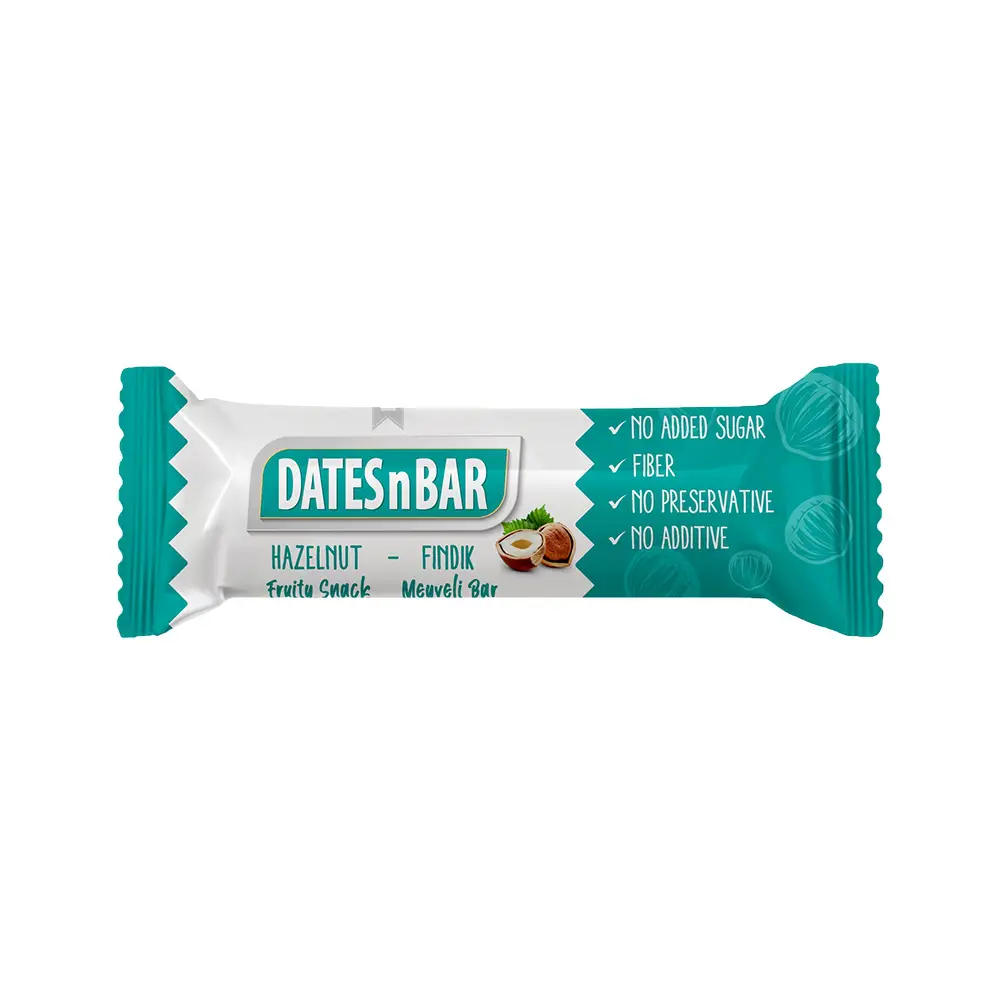 Dates N Bar Fındık Parçalı Hurmalı Bar 40*12 Adet - M.50310