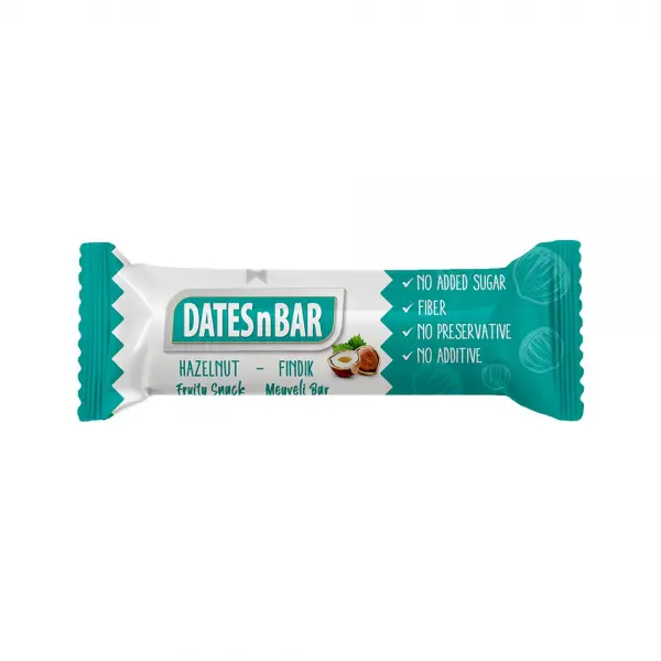 Dates N  Bar Fındık Parçalı Hurmalı Bar 40*12 Adet - M.50310