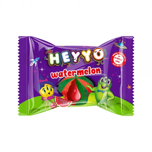 HEYYO Karpuz Aromalı Karpuz Soslu Kek 45gr*24 Adet