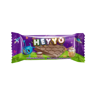 HEYYO Bal Küplü Sütlü Çikolata  25gr*12 Adet