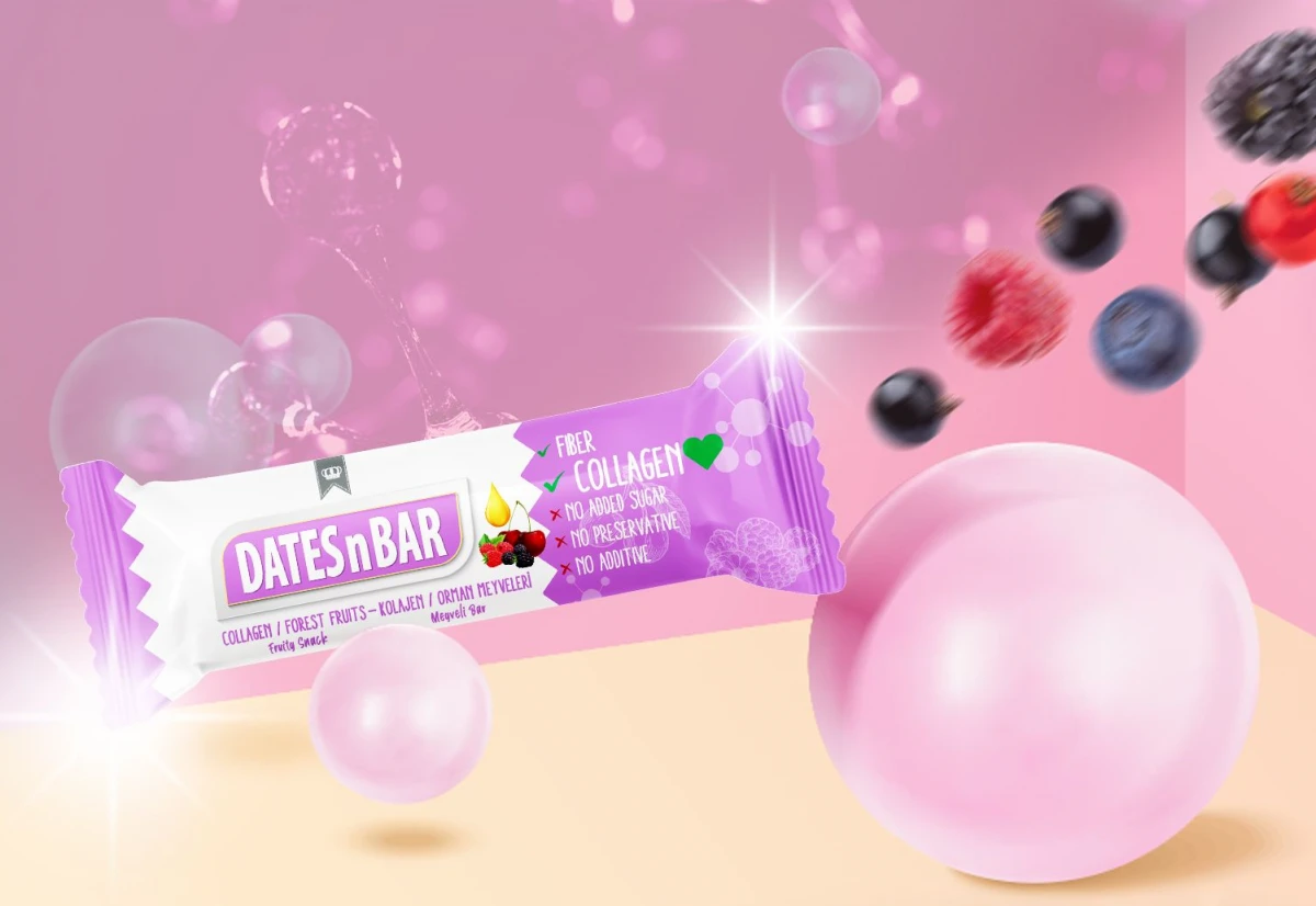 Dates N Bar Orman Meyveli Kolajenli Hurma Ezmesi 35gr*12 Adet