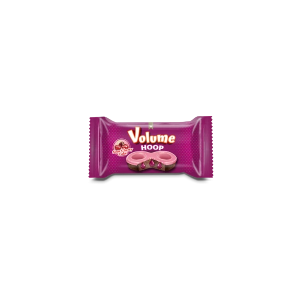 VOLUME Hoop Vişne Soslu Kakaolu  Kek 40gr*24 Adet 