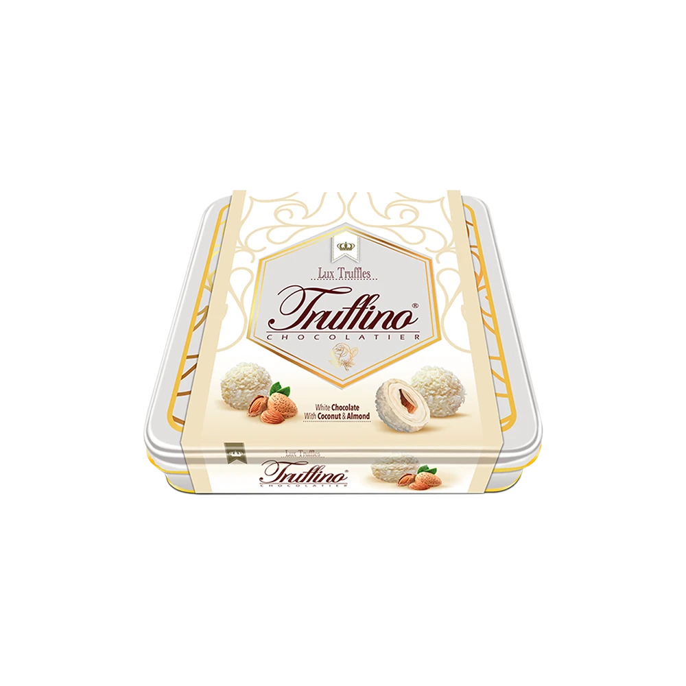 Truffino Bademli Sütlü Krema Dolgulu Hindistan Cevizli Beyaz Çikolata 155gr M.11600