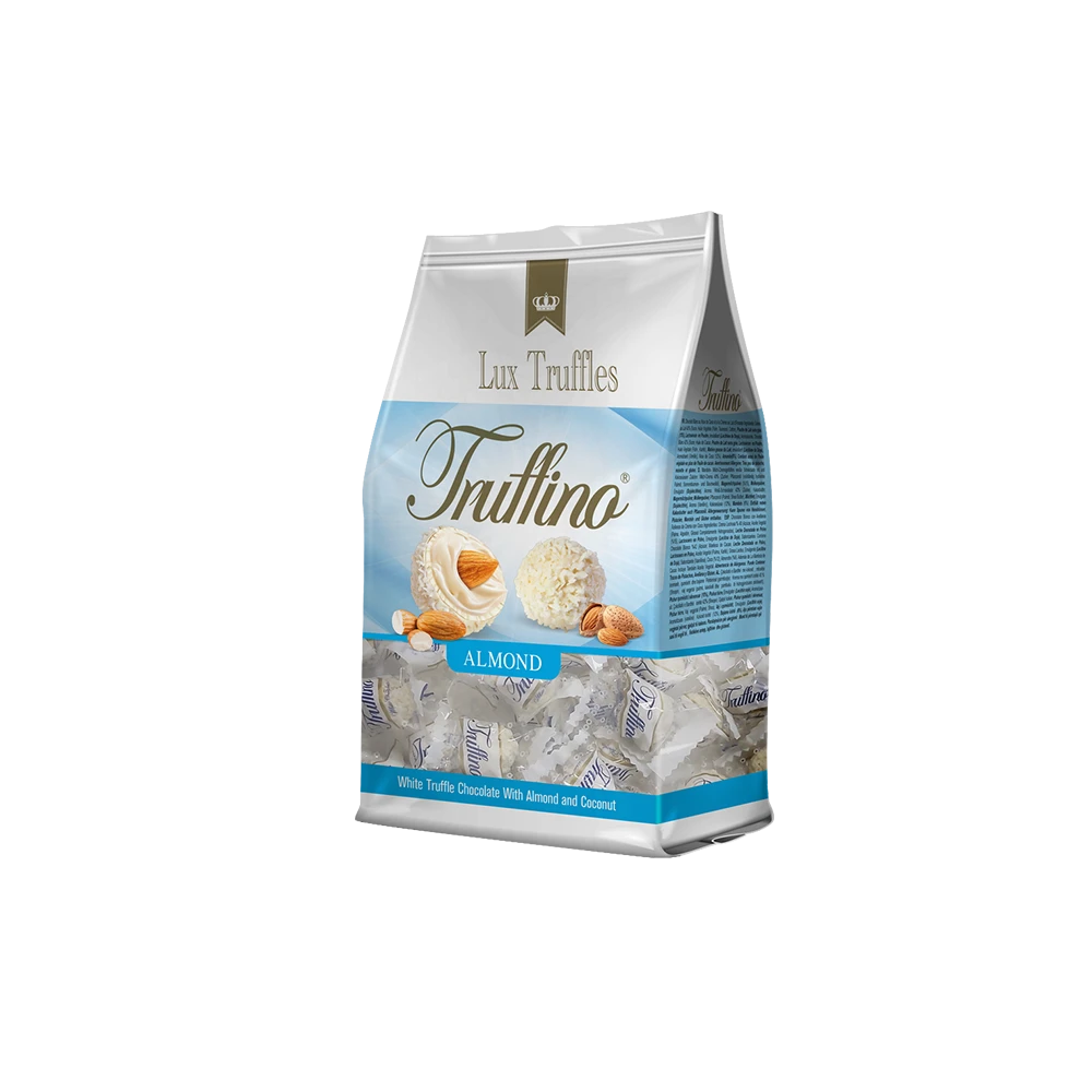 Truffino Bademli Sütlü Krema Dolgulu Hindistan Cevizli Beyaz Çikolata 450gr M.10601
