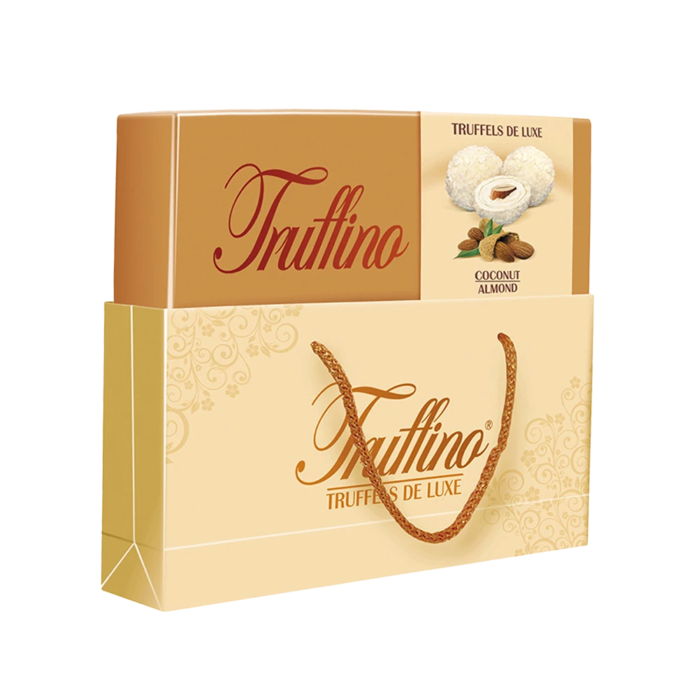 Truffino Bademli Sütlü Krema Dolgulu Hindistan Cevizli Beyaz Çikolata 325gr M.11800