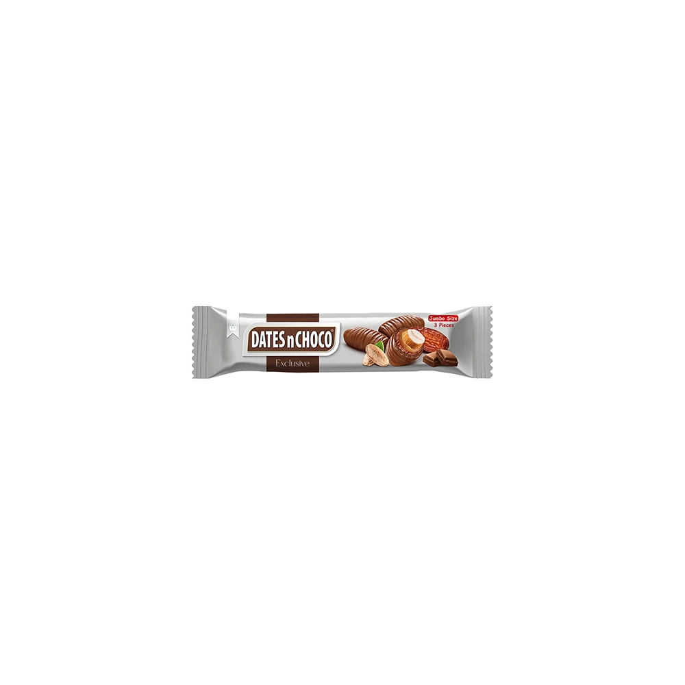 Dates N Choco Sütlü Çikolata kaplı hurma 50g *1 Adet