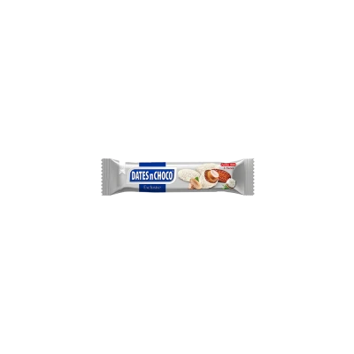 Dates N Choco Hindistan Cevizi ve Beyaz Çikolata Kaplı Hurma 50gr*1 Adet 