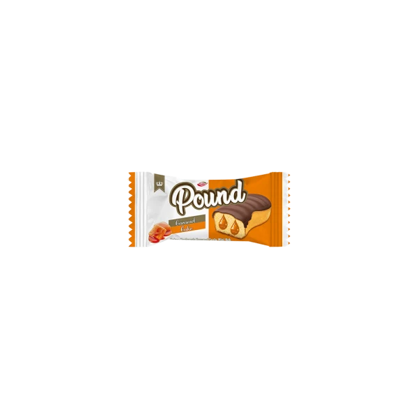 POUND Mini Kakao Kaplamalı Karamel Soslu Kek 30gr*24 Adet M.70670